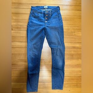 J. Crew High Rise Blue Women's Jeans